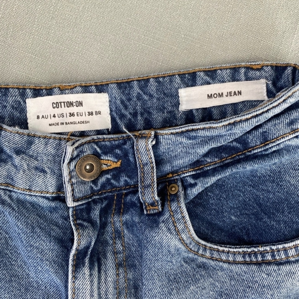 Cotton On Denim Mom Jeans